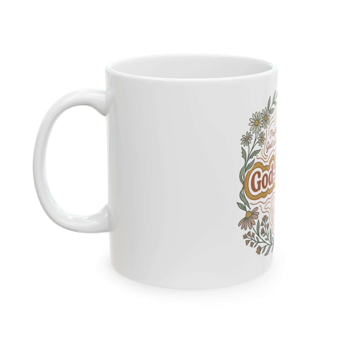 God-fidence Ceramic Mug, 11oz