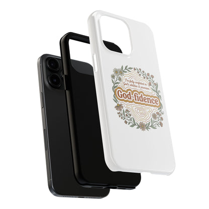 Faith Phone Case — "I am fully confident in God's abilities & promises"